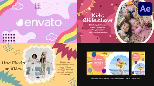 Kids Scenes for After Effects