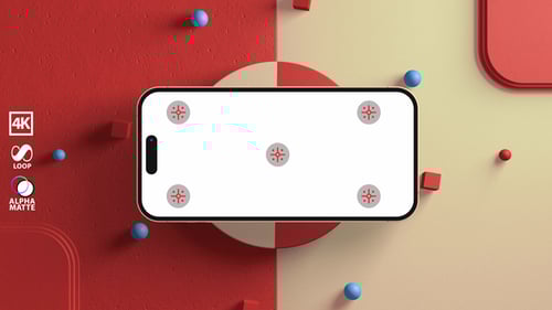 Clay 3D Animations Featuring Phone 14