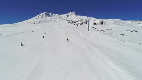 Aerial Ski Resort 4