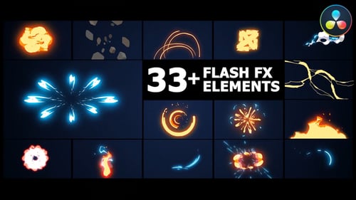 Flash FX Elements | DaVinci Resolve