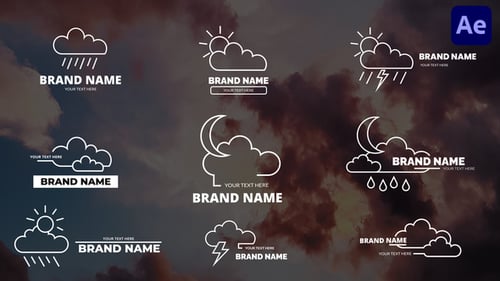 Cloud Titles | After Effect