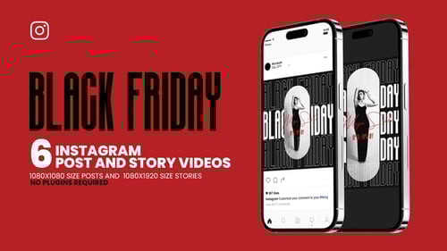 Black Friday Intagram Story And Post Animate