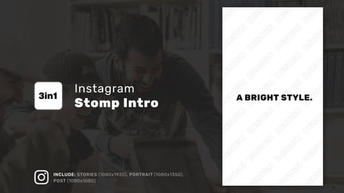 Instagram Stomp Intro