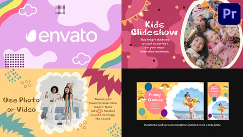 Kids Scenes | Premiere Pro MOGRT