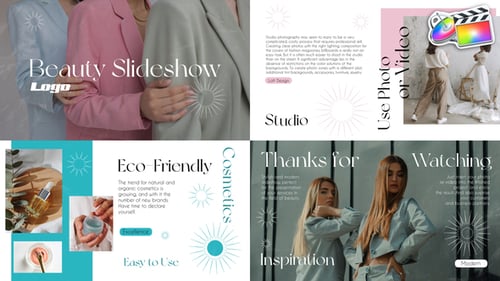 Beauty Modern Slideshow | FCPX
