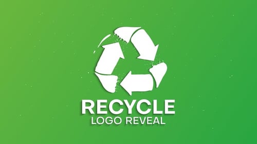 Recycle Ecology Green Logo Reveal
