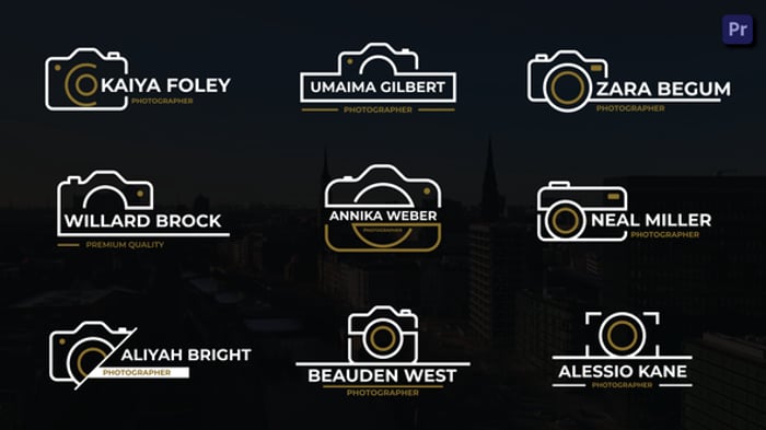 Camera Templates - Editable Video Templates - Envato
