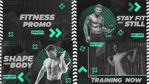 Fitness Promo | Grunge | Rhythmic