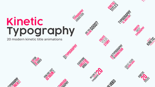 Tipografía cinética para Premiere Pro