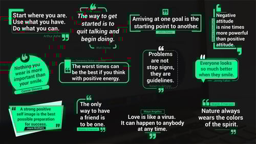 Clean Quotes Text Titles