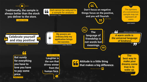 Modern Quotes Titles