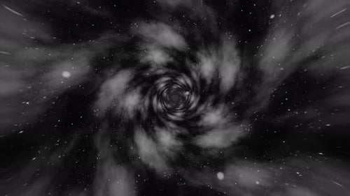 Wormhole straight through time and space
