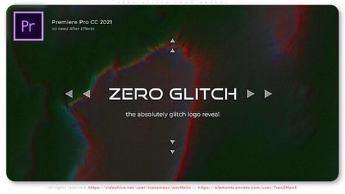 Zero Glitch Logo Reveal