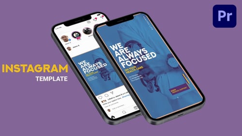 Animated Healthcare Promotion for Instagram Posts and Stories