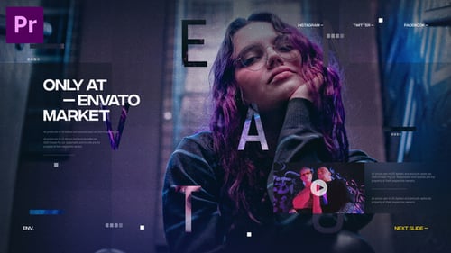 Modern Digital Slideshow / Hi-Tech Corporate Presentation / IT Technology / Sci-Fi Opener