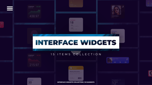 Interfaces Widgets | Premiere Pro