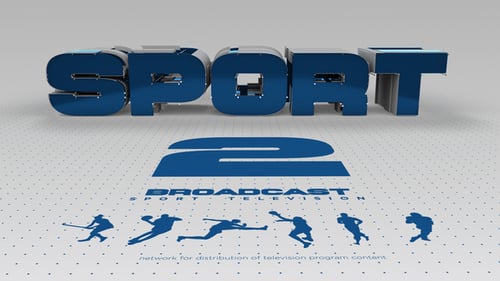 Dynamic 3D Sports Opener for Broadcast Television