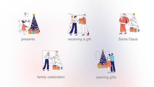 Feliz Navidad - Flat concepts (MOGRT)