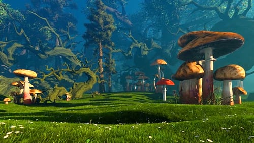 Forêt et plantes fantastiques
