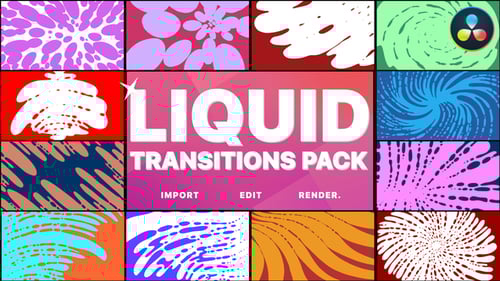 Dynamic Liquid Transitions Pack with Organic Fluid Effects