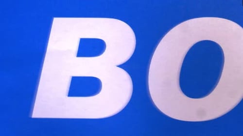 It's a Boy Paper Tear Reveal Title