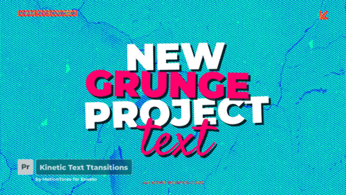 Dynamic Kinetic Text Titles and Animated Transition Effects