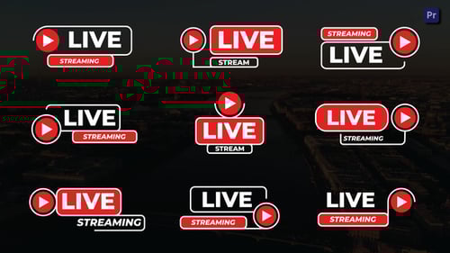 Live Stream Titles | Premiere Pro