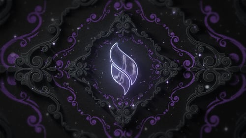 Elegant Ornamental Logo Reveal with Royal Patterns