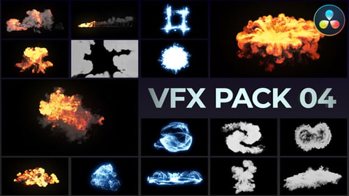 Energy Smoke Fire Visual Effects Elements Pack