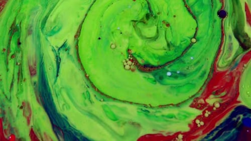 Abstract Colorful Swril Texture Background Paint 5