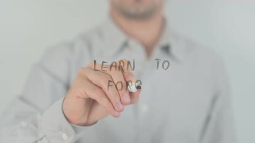 Man Writes 'Learn to Forgive' Message