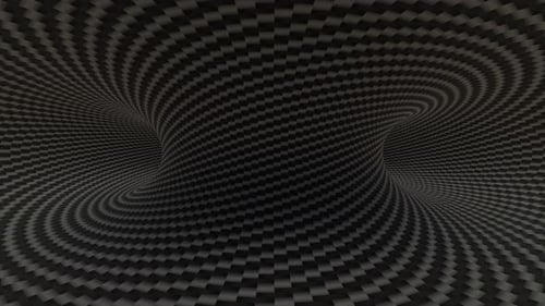 Carbon Fiber Hypnotic Optical Illusion Seamless Animation