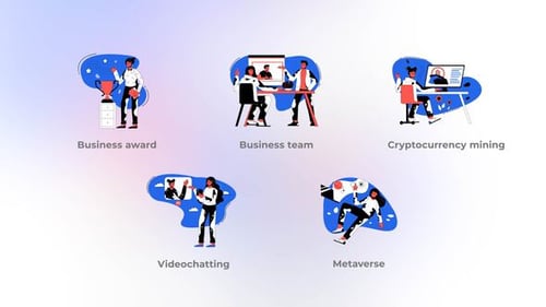 Business award - Flat concept