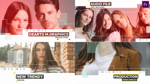 Stilvolle Promo Premiere Pro