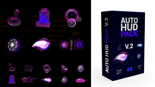 Pacote de elementos HUD de transporte V.2