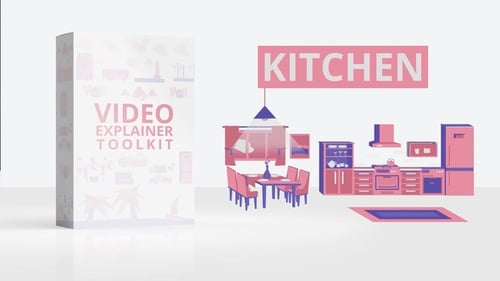 Kit de herramientas explicativas de cocina y comedor