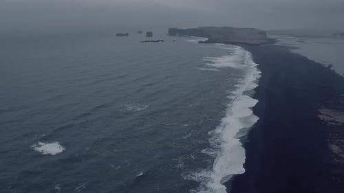 South Coast of the Black Sand Beach
