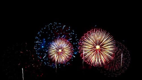 Colorful Fireworks Display for Celebrations and Events