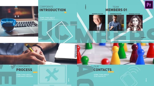 New Corporate Presentation Premiere Pro