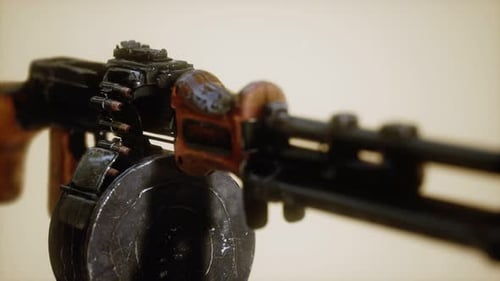 sowjetisches Maschinengewehr. Waffen der Armee der UdSSR