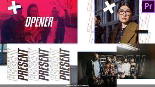 Dynamic Typography Opener For Premiere Pro