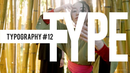 Travel Typography Opener