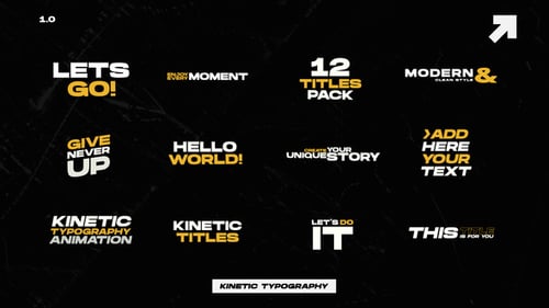 Kinetic Typography 1.0 | FCPX