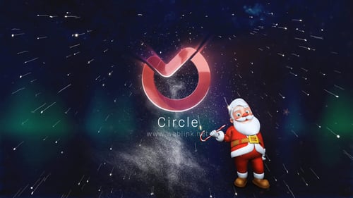 Santa Christmas Logo Reveal