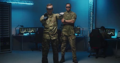 Soldaten testen VR-Technologie