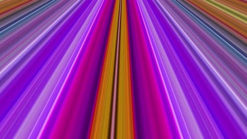 Dynamic Colorful Light Rays Abstract Motion Background
