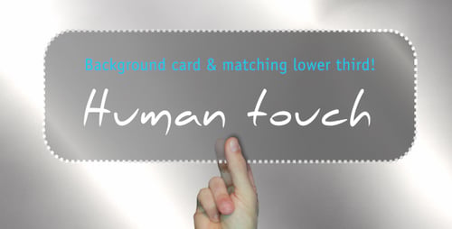 Human Touch - Combo arrière-plan et 3e inférieur
