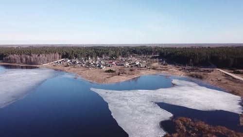 Spring Landscape Of Shevino Lake 49