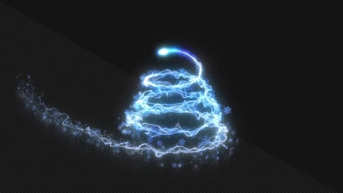 Creador de rachas de luces navideñas