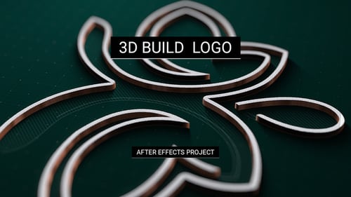 Sleek Metallic 3D Logo Extrusion Reveal